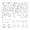 60Pcs 6 Styles 2-Hole Natural Shell Buttons BUTT-PH0001-48-7