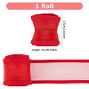 Elastic Polyester Mesh Ribbons OCOR-WH0082-172B-2