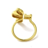 Brass with Cubic Zirconia Rings LS-RJEW-B057-04G-03-3
