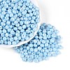 Opaque Colours Glass Seed Beads SEED-N007-34G-1