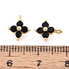 Brass Micro Pave Cubic Zirconia Pendants KK-D356-07F-G-3