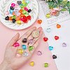 SUNNYCLUE Transparent Resin Pendants RESI-SC0001-36-3