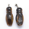 Natural & Synthetic Mixed Stone Pendants G-P393-C-3