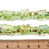 Transparent Glass Beads Strands GL-CBAAE04-02E-2