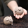 Ceramics Tea Pet Elephant Display Decoration PW-WG20283-01-3