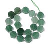 Natural Green Aventurine Beads Strands G-P534-A17-02-2