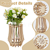 Wooden Vase Building Kits for Flowers Bouquet DIY-WH0899-68A-4