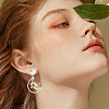 304 Stainless Steel Stud Earring Findings EJEW-SP0001-17J-5
