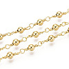 Brass Round Link Chains KK-N281-01G-1