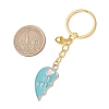 2Pcs Alloy Enamel Charm Keychains KEYC-JKC01091-3