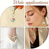 10Pcs 10 Styles Rack Plating Alloy Rhinestone Enamel Pendants ENAM-YW0008-30-6