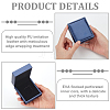 Rectangel PU Imitation Leather Coin Storage Boxes LS-CON-WH0086-102B-02-4