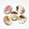 Watermelon Stone Glass Cabochons G-R004-15B-1