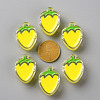 Transparent Enamel Acrylic Beads TACR-S155-003H-3