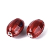 Vintage Handmade Porcelain Beads PORC-Q006-10E-2