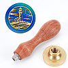 Wax Seal Stamp Set AJEW-WH0208-1214-3