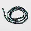 Natural Chrysocolla Beads Strands G-G663-09-3mm-2