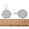 304 Stainless Steel Dangle Earrings EJEW-R015-01P-04-6