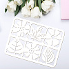 Plastic Drawing Painting Stencils Templates DIY-WH0396-210-3