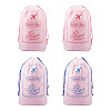 Magibeads 12Pcs 2 Colors  Makrofol Semi-transparent Drawstring Bag CON-MB0001-13-7