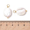 Natural Baroque Keshi Pearl Pendants PALLOY-JF05259-01-4
