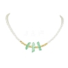 ABS Plastic Imitation Pearl Beaded Necklaces NJEW-JN04859-02-1