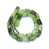 Natural Prehnite Beads Strands LS-G-O170-144-2