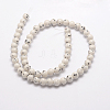 Natural Yellow Jade Beads GSR6mmC192-3