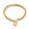 304 Stainless Steel Charm Bracelets STAS-I154-05G-1