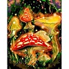 Mushroom DIY Diamond Painting Kit PW-WG28405-02-1