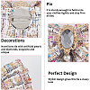 Bowknot Polyester Brooches for Backpack Clothes JEWB-WH20006-10A-5
