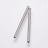 Tarnish Resistant 304 Stainless Steel Tube Beads X-STAS-P161-01-25mm-1