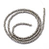 Faceted Rondelle Full Rainbow Plated Electroplate Glass Beads Strands X-EGLA-M004-2mm-A04-3