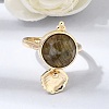 Brass Cuff Rings for Women GG-CBA7610-10G-07-2