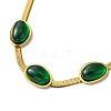 Ion Plating(IP) 304 Stainless Steel Herringbone Chain Bracelets X-BJEW-R316-01G-2