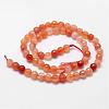 Natural Carnelian Beads Strands G-D840-34-8mm-2