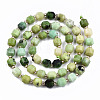 Natural Green Opal Beads Strands G-S362-065A-2