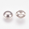 Non-Tarnish Apetalous 201 Stainless Steel Bead Caps STAS-L205-13E-2