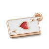 Alloy Enamel Pendants ENAM-A008-05KCG-01-2