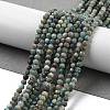 Natural African Turquoise(Jasper) Beads Strands G-G140-A11-01-2