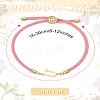 1Pc Adjustable Nylon Cord Slider Bracelets for Women BJEW-LP0001-32U-03-2
