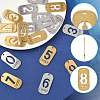 10Pcs 10 Styles 304 Stainless Steel Pendants STAS-FS0002-17P-2