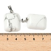 Natural & Synthetic Mixed Gemstone Pendants G-L623-05P-4