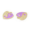 Alloy Enamel Pendants ENAM-G212-05G-01-2