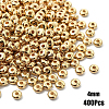 400Pcs CCB Plastic Spacer Beads CCB-YW0001-49A-G-1