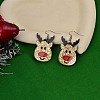 Christmas Acrylic Dangle Earrings FS-WGDBFB5-05-2