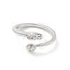 Brass Cup Peg Open Cuff Ring Settings LS-KK-G518-10P-01-2