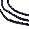 Dyed Natural Lapis Lazuli Beads Strands G-H317-A01-4