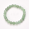 Natural Green Aventurine Beaded Stretch Bracelets BJEW-Q692-50-8mm-1