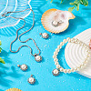 4Pcs Natural Pearl Pendants PALLOY-TAC0182-6